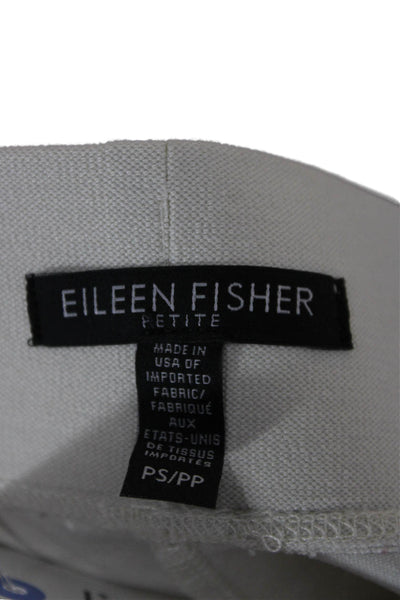 Eileen Fisher Women Capri Leggings Ivory Size PS