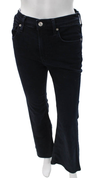 Citizens of Humanity Womens Bootcut Jeans Blue High Rise Button Fly Size 25