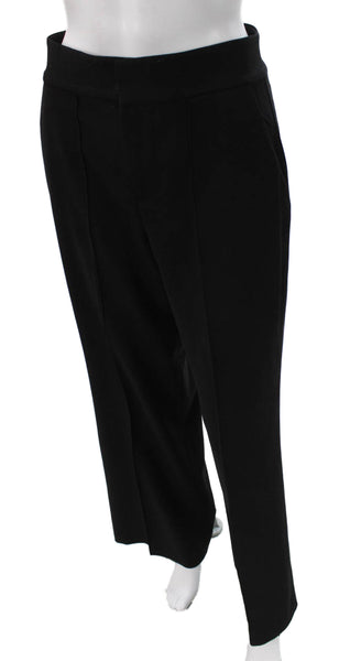 Alice + Olivia Womens Dress Pants Black Polyester Pull On Size 4