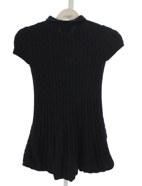 Polo Ralph Lauren Girls Cotton Cable Kit Dress Navy SIze M 8-10