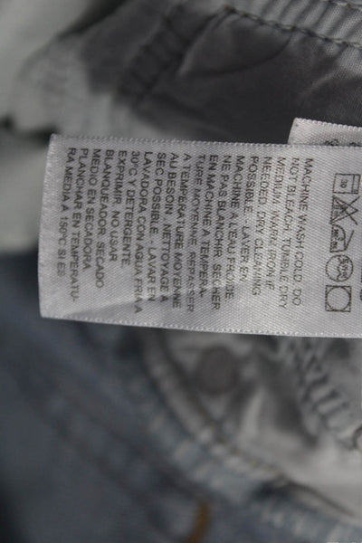 Levis Women Straight Jeans Blue Mid Rise Cotton Inseam 25 Size 27