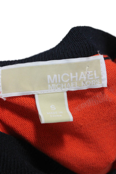 Michael Michael Kors Women Pullover Sweater Orange Size S