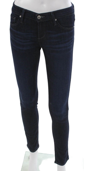 AG Adriano Goldschmied Women Skinny Blue Jeans Size 25