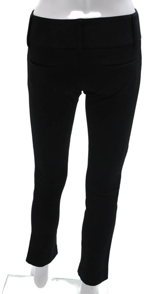 Alice + Olivia Women Dress Pants Black Viscose Zip Size 4