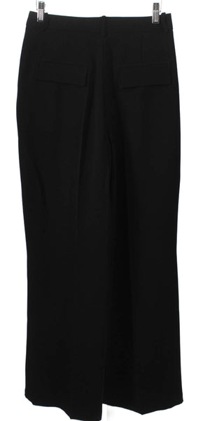 Zara Women Dress Pants Black Polyester Size XS