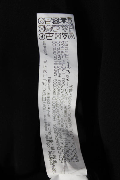 Zara Women Dress Pants Black Polyester Size XS