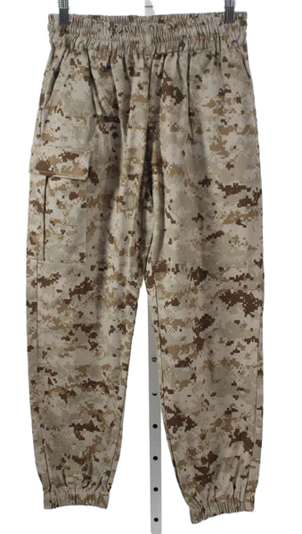 T/Shirt Shoppe Unisex Multicolor Camouflage Jogger Pants Size M