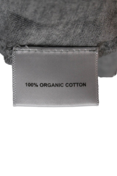 Peter Millar Mens T-Shirt Gray Organic Cotton Crew Neck Short Sleeve Size 2XL