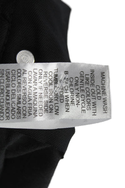 Wit & Wisdom Women Cropped High Rise Petite Black Jeans Size 0P