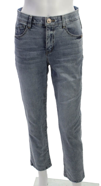 Wit & Wisdom Womens High Rise Ankle Jeans Blue Size 2P