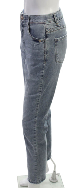 Wit & Wisdom Womens High Rise Ankle Jeans Blue Size 2P