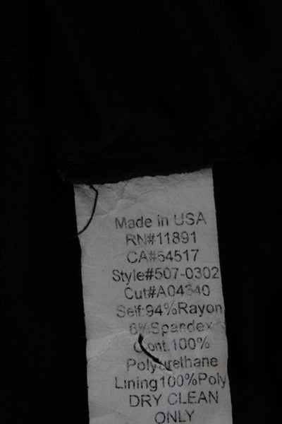 Bailey 44 Women Sweater Dress Black Long Sleeve Round Neck Pullover Size S