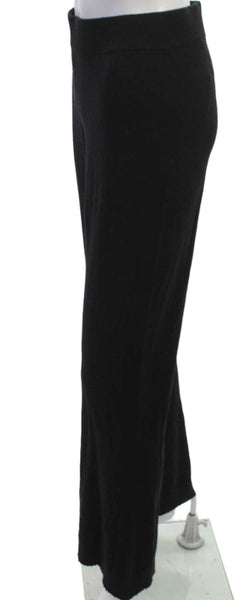 Minnie Rose Womens Dress Pants Black Cotton Pull On Size XS