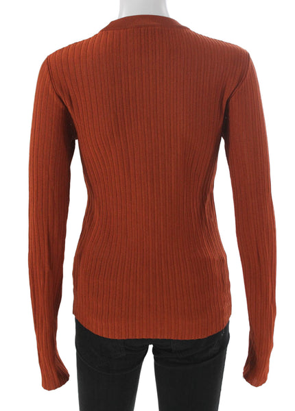 Givenchy Womens Cashmere Crew Neck Sweater Black Long Sleeve Size S