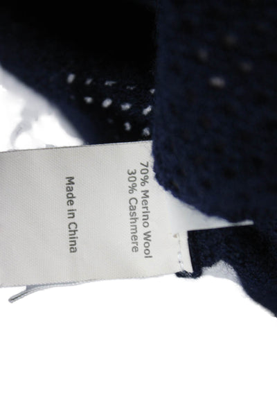 La Ligne Womens Blue Wool Pullover Sweater Crew Neck Long Sleeve Size S