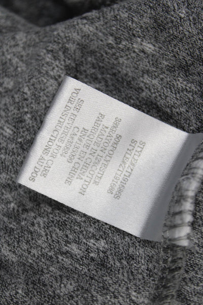 Z Supply Women Basic Sleeveless Tank Gray Round Neck Size S