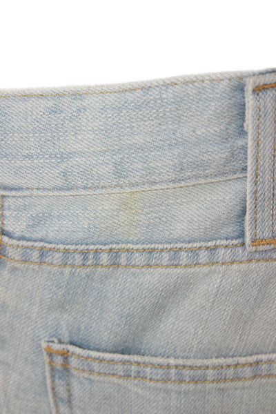 Current/Elliott Womens Boyfriend Jeans Blue High Rise Size 30