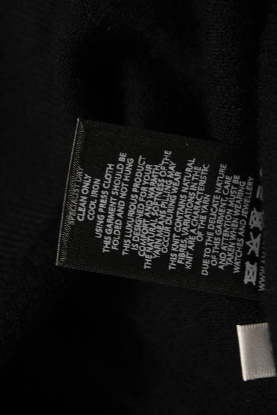 Amanda Wakeley Women Cashmere Black Pullover Sweater Size S