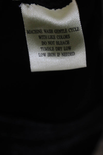 Dylan Womens Black Cowl Neck Sleeveless Basic Tank Polyester Size M