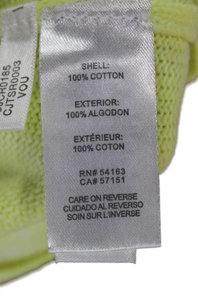 Calvin Klein Womens Tie Dye Cotton Pullover Sweater Crewneck Long Sleeve Size L