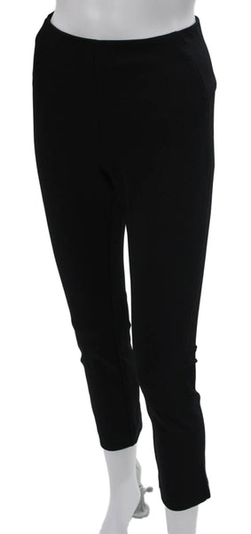 Veronica Beard Womens Dress Pants Black Nylon Zip Inseam 26 Size 8