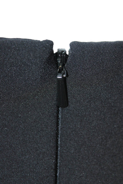 Veronica Beard Womens Dress Pants Black Nylon Zip Inseam 26 Size 8