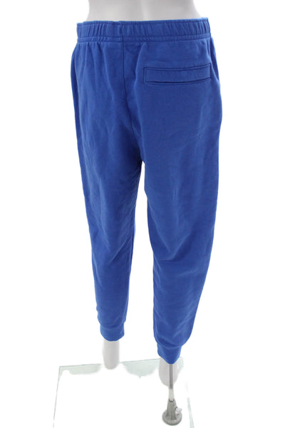 Nike Unisex Adults Jogger Pants Blue Cotton Size S