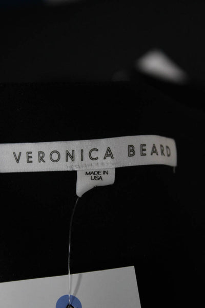 Veronica Beard Womens Dress Pants Black Nylon Zip Inseam 26 Size 8