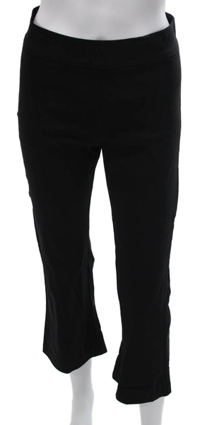 Avenue Montaigne Women Black Viscose Dress Pants Size 4