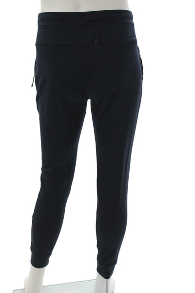 Mack Weldon Mens Jogger Pants Blue Recycled Polyester Drawstring Size S