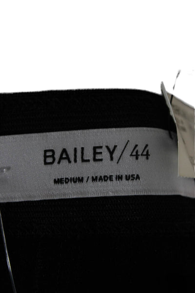 Bailey 44 Womens Black Ankle Leggings Rayon Solid Size M
