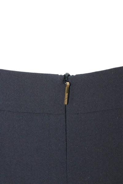 Boss Hugo Boss Womens Straight Pencil Skirt Black Wool Knee-Length Size S