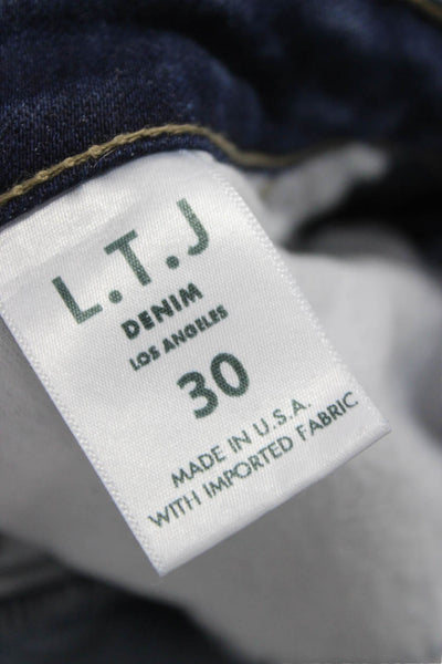 Letter to Juliet Women Wide-Leg Jeans Blue High Rise 26in Size 30
