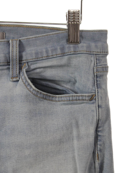 Joes Women Blue Ankle Jeans Cotton Mid Rise Size 30