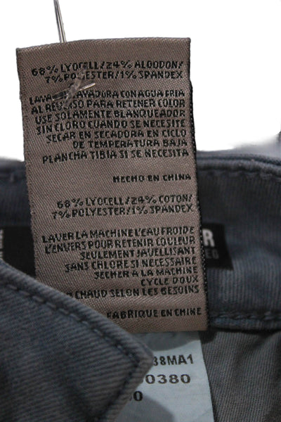 KUT from the Kloth Women Cargo Pants Blue Lyocell Button Inseam 29 Size 00