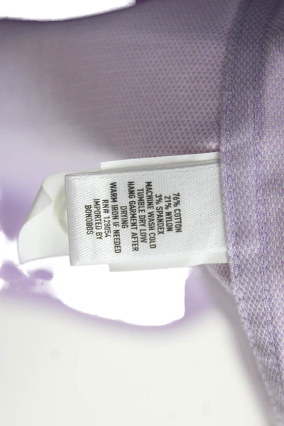 Bonobos Mens Purple Collared Dress Shirt Size 16