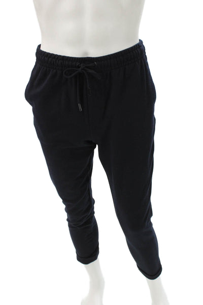 Zara Women Black Jogger Pants Drawstring Polyester Size S