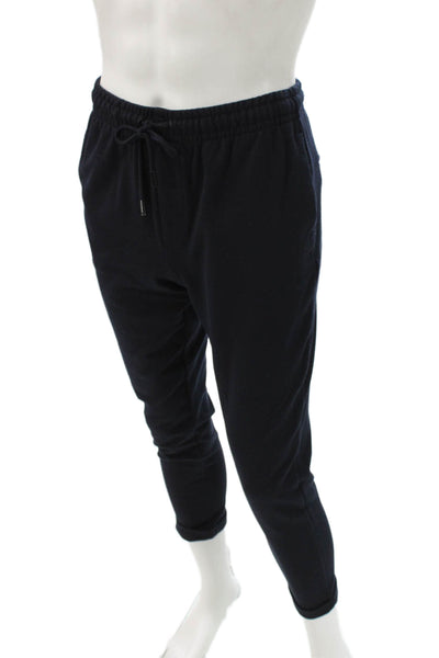 Zara Women Black Jogger Pants Drawstring Polyester Size S