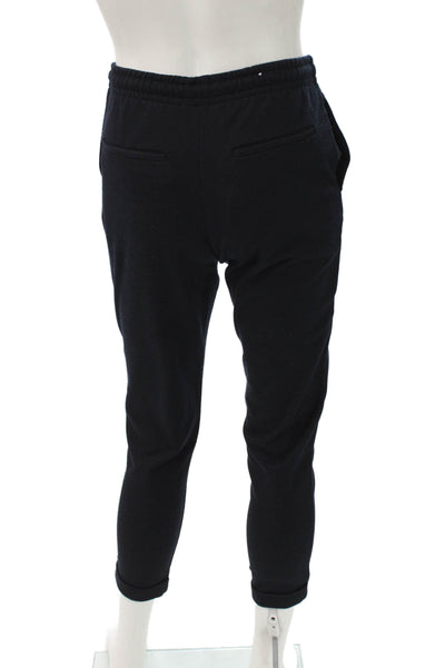 Zara Women Black Jogger Pants Drawstring Polyester Size S