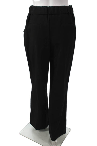 Theo Womens Dress Pants Black Cotton Size S