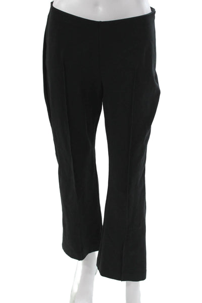 Everlane Women Dress Pants Black Organic Cotton Zip Inseam 27 Size M