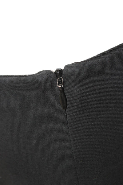 Everlane Women Dress Pants Black Organic Cotton Zip Inseam 27 Size M