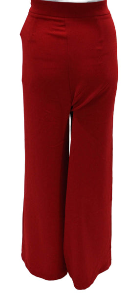 Nanette Nanette Lepore Womens Red Solid Polyester Dress Pants Size 8
