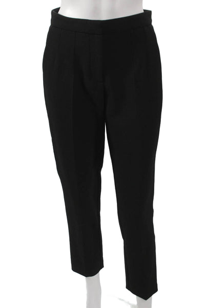 Oscar The Collection Women Ankle Pants Black Zip Polyester Size 36