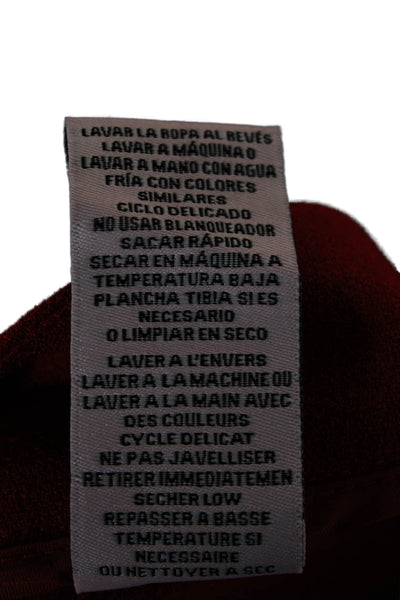 Nanette Nanette Lepore Womens Red Solid Polyester Dress Pants Size 8