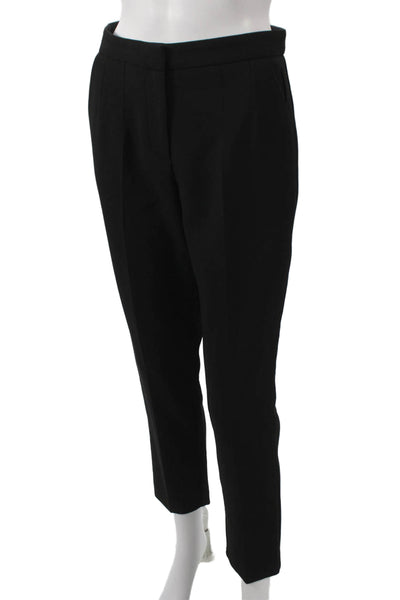Oscar The Collection Women Ankle Pants Black Zip Polyester Size 36