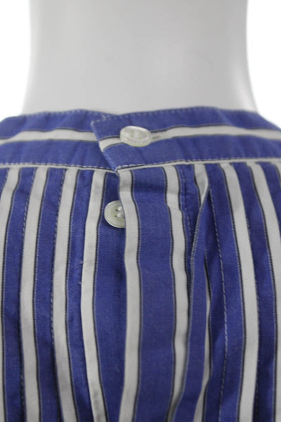 Domenico Vacca Womens Short Sleeve Cotton Blue T-Shirt Pullover Size 40