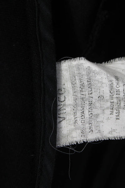 Vince Women Black Cotton Dress Pants Size 8