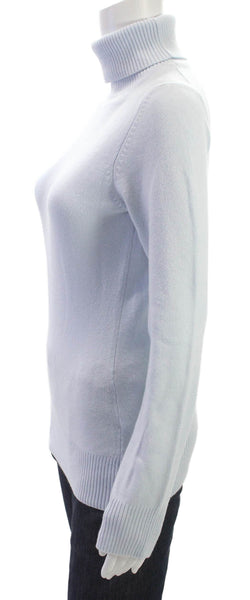 French Connection Womens Blue Turtleneck Pullover Long Sleeve Size S