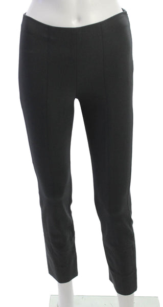 Vince Women Dress Pants Black Cotton Zip Inseam 28 Size XS